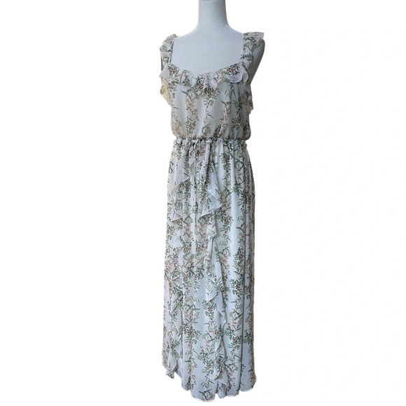 Gal Meets Glam Collection Isabella Floral Print Dress Size 6 - Picture 3 of 14